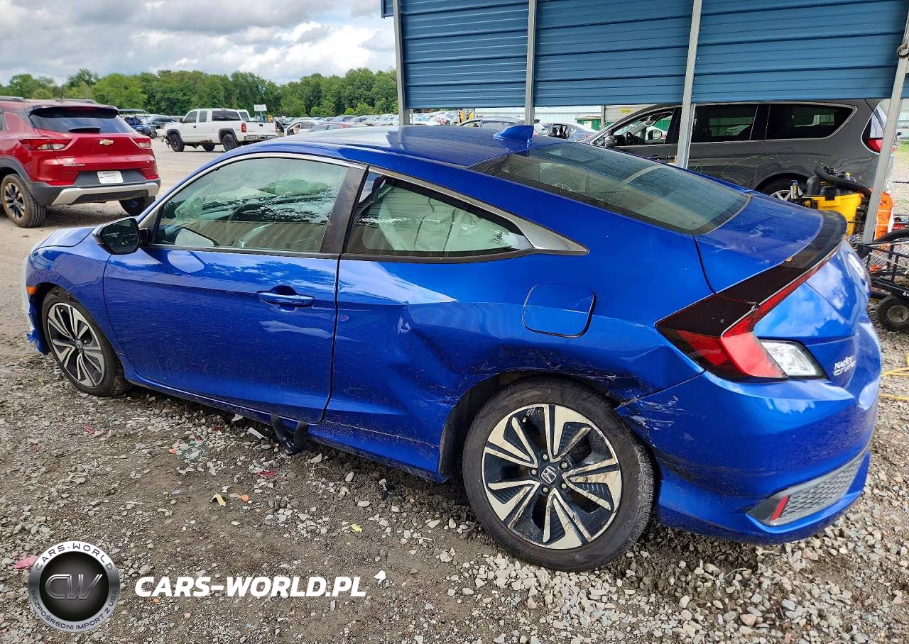 2017 Honda Civic Ex VIN:2HGFC3B31HH360476 - 2