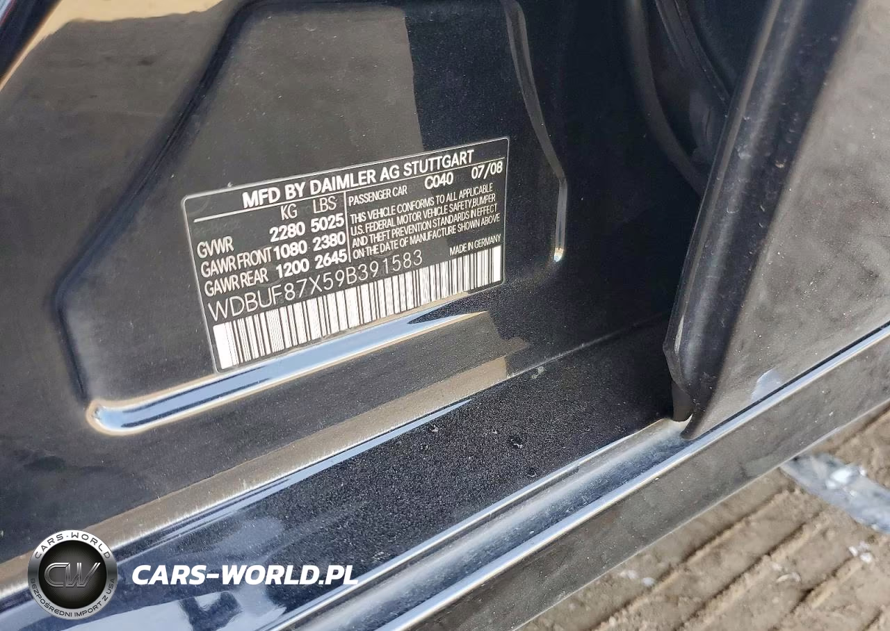 2009 Mercedes-Benz E 350 4Matic VIN:WDBUF87X59B391583 - 12