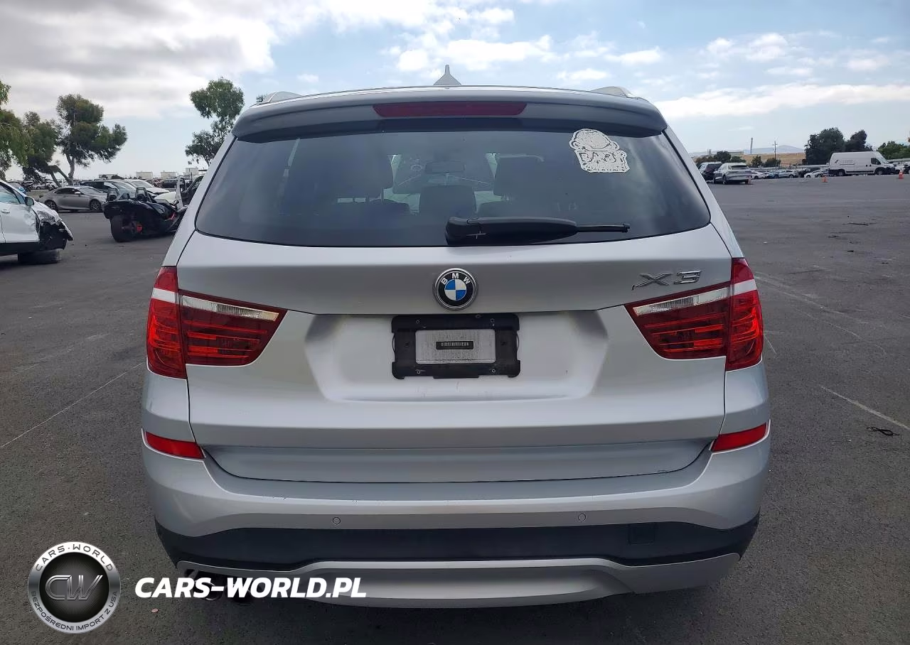 2017 BMW X3 xDrive28I VIN:5UXWX9C58H0T11462 - 6