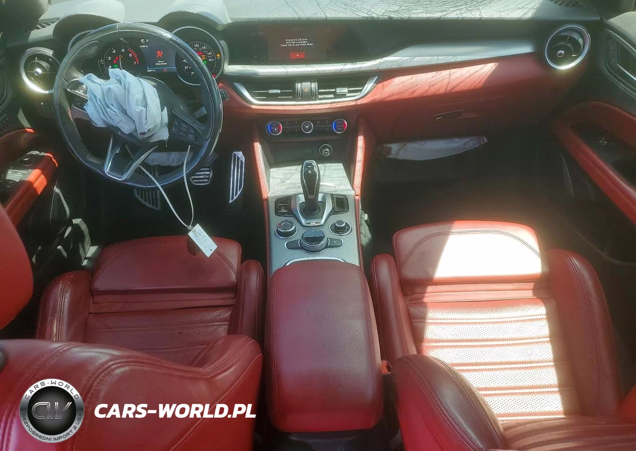 2021 Alfa Romeo Stelvio Ti VIN:ZASPAKBNXM7D15716 - 8