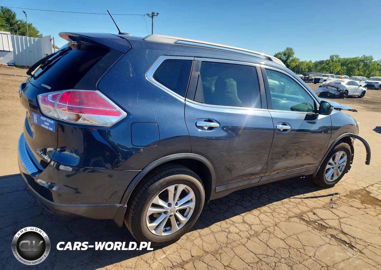 2016 Nissan Rogue Sv VIN:5N1AT2MV5GC846545 - 3