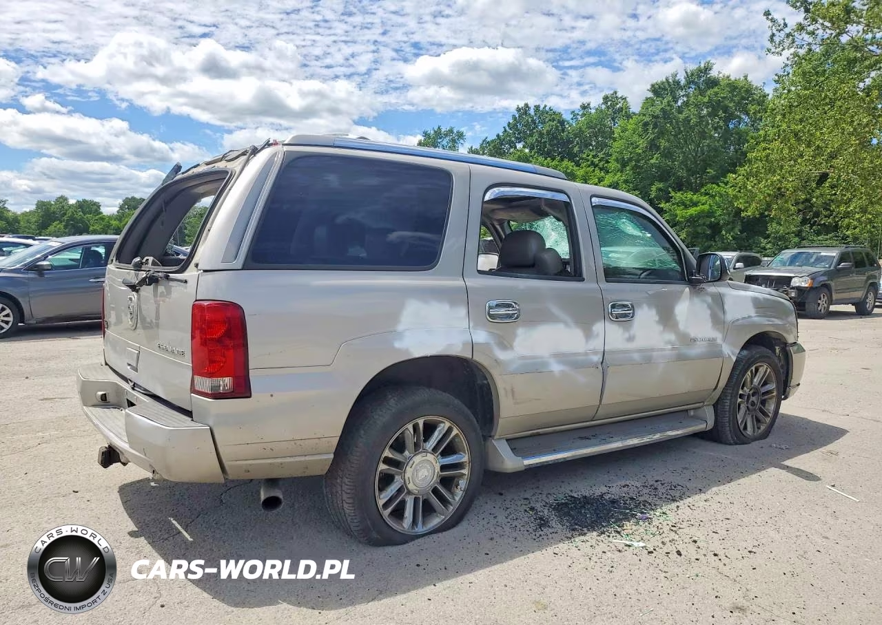 2005 Cadillac Escalade Luxury VIN:1GYEC63N35R234301 - 3