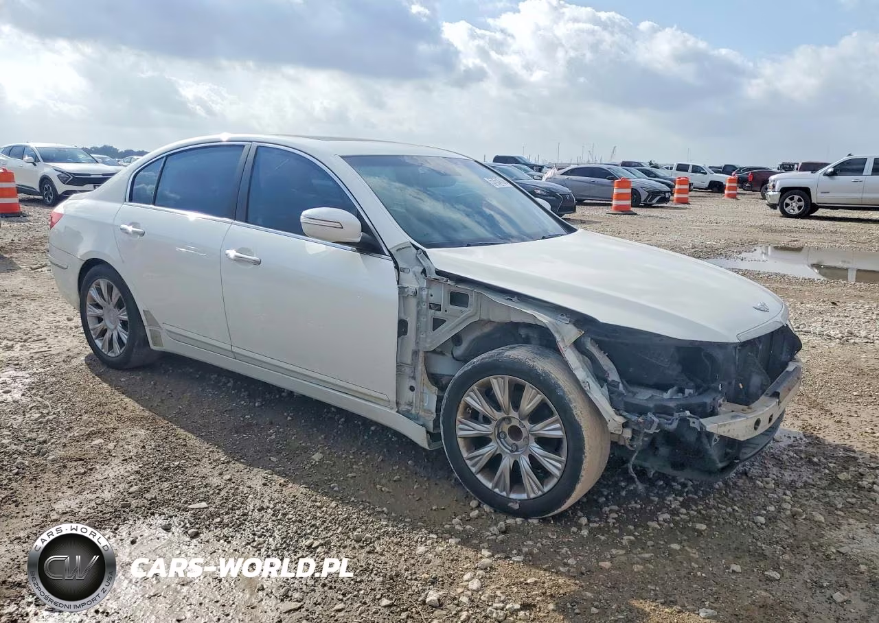 2009 Hyundai Genesis 3.8L VIN:KMHGC46E79U034924 - 4