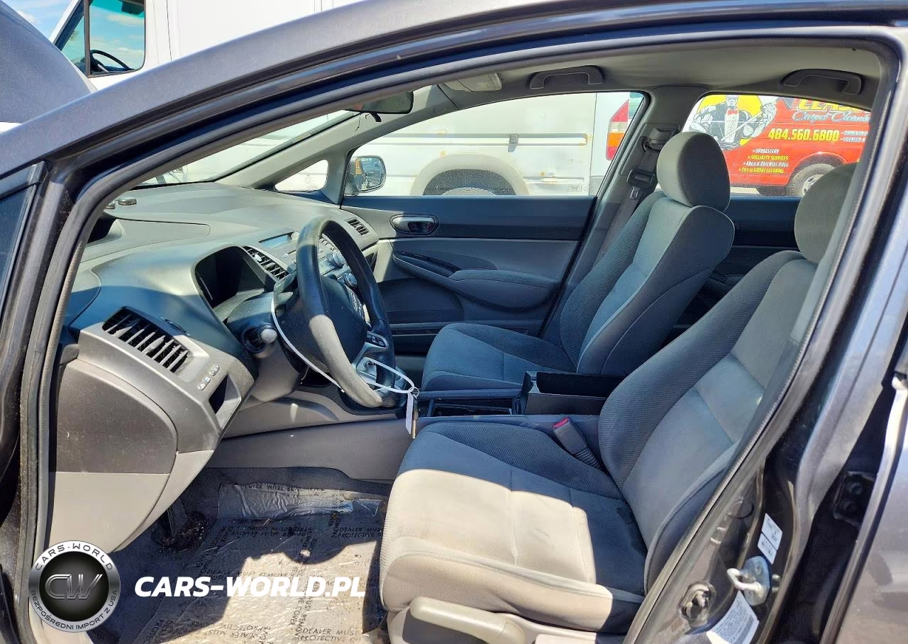 2010 Honda Civic Lx VIN:2HGFA1F58AH570973 - 7