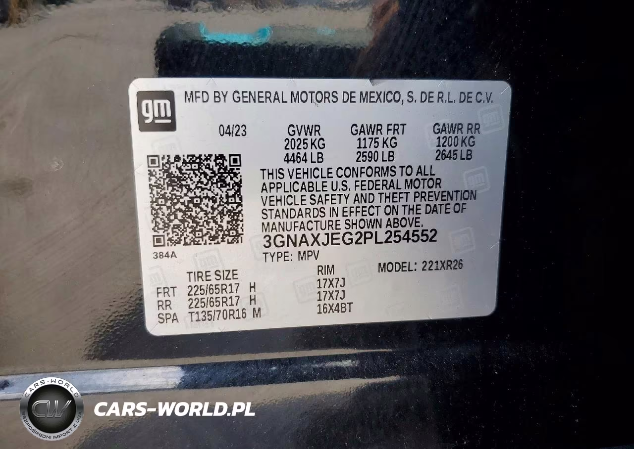 2023 Chevrolet Equinox Lt VIN:3GNAXJEG2PL254552 - 13