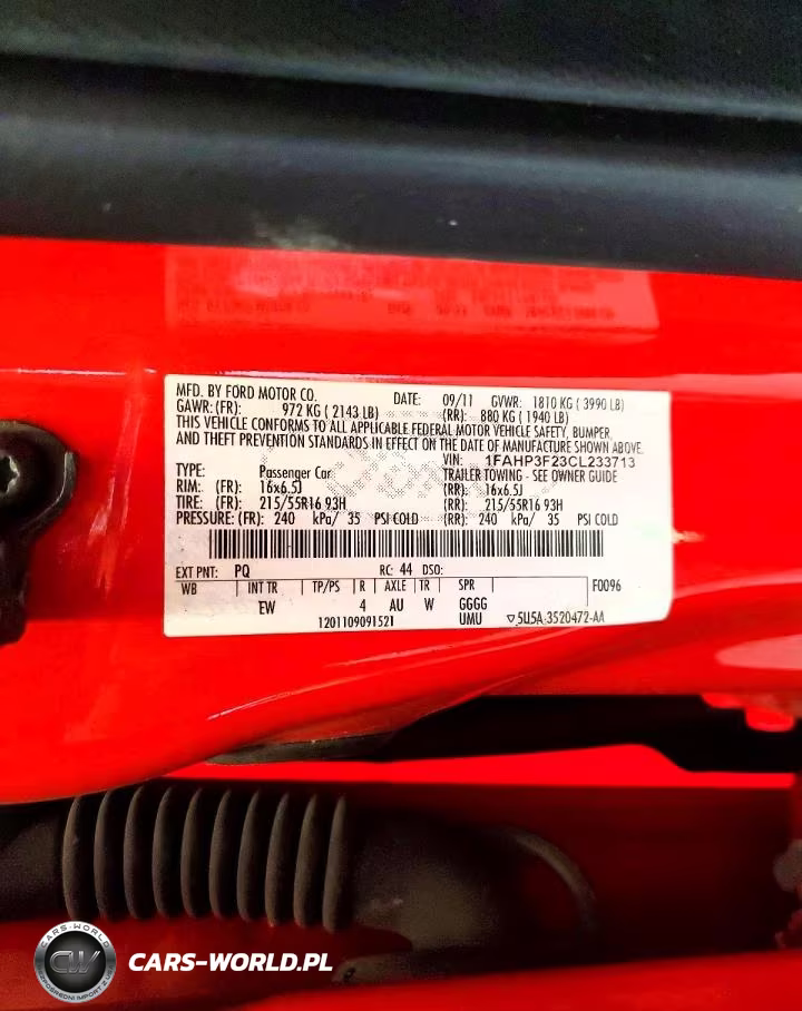 2012 Ford Focus Se VIN:1FAHP3F23CL233713 - 12