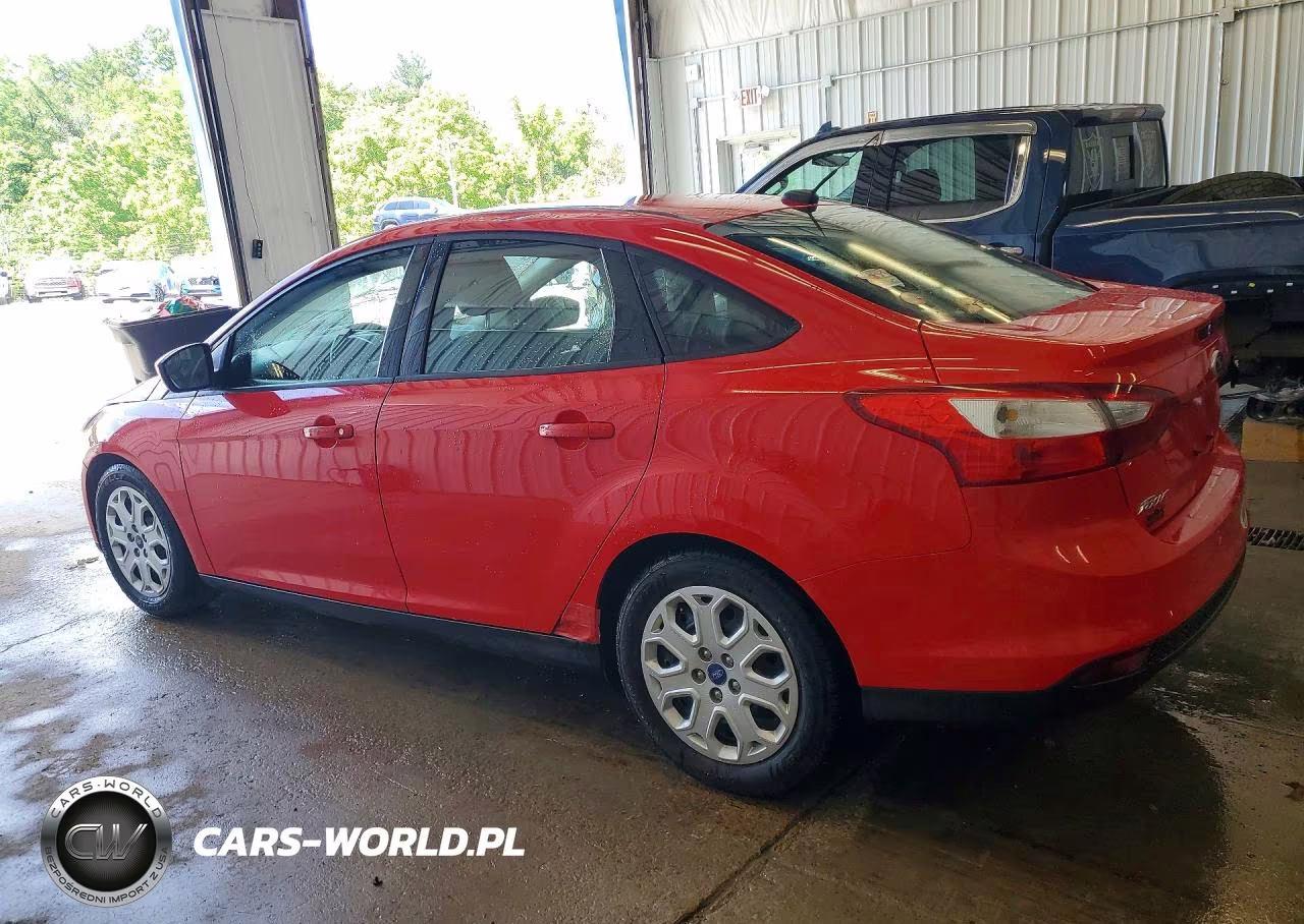 2012 Ford Focus Se VIN:1FAHP3F23CL233713 - 2