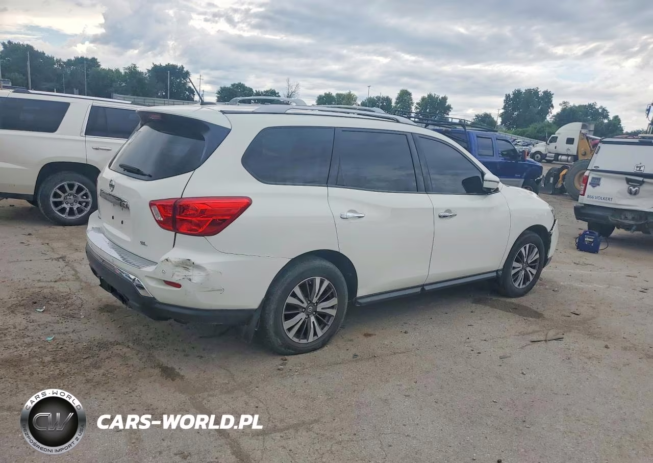 2017 Nissan Pathfinder Sl VIN:5N1DR2MN2HC635073 - 3