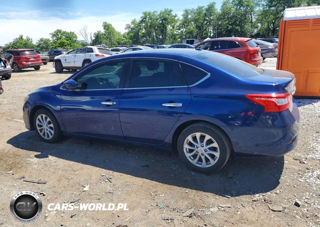2019 Nissan Sentra Sv VIN:3N1AB7AP3KY420138 - 2