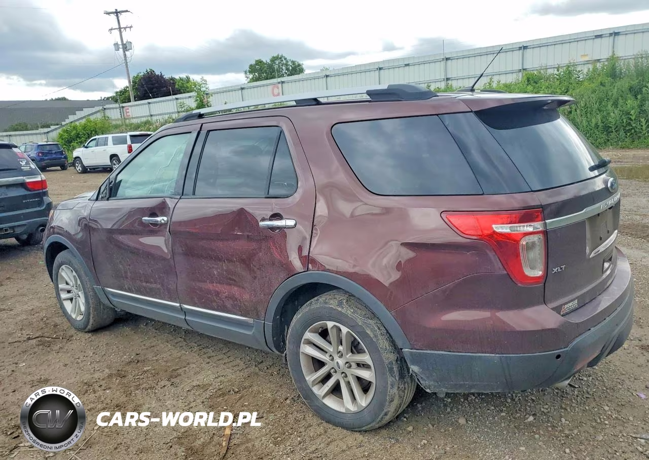 2012 Ford Explorer Xlt VIN:1FMHK7D85CGA51832 - 2