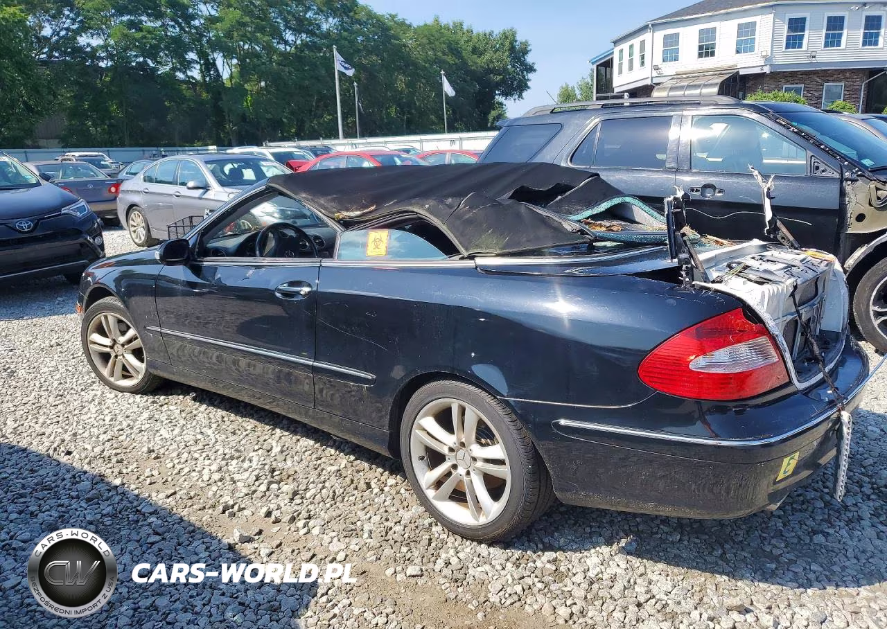 2007 Mercedes-Benz Clk 350 VIN:WDBTK56F27T080604 - 2