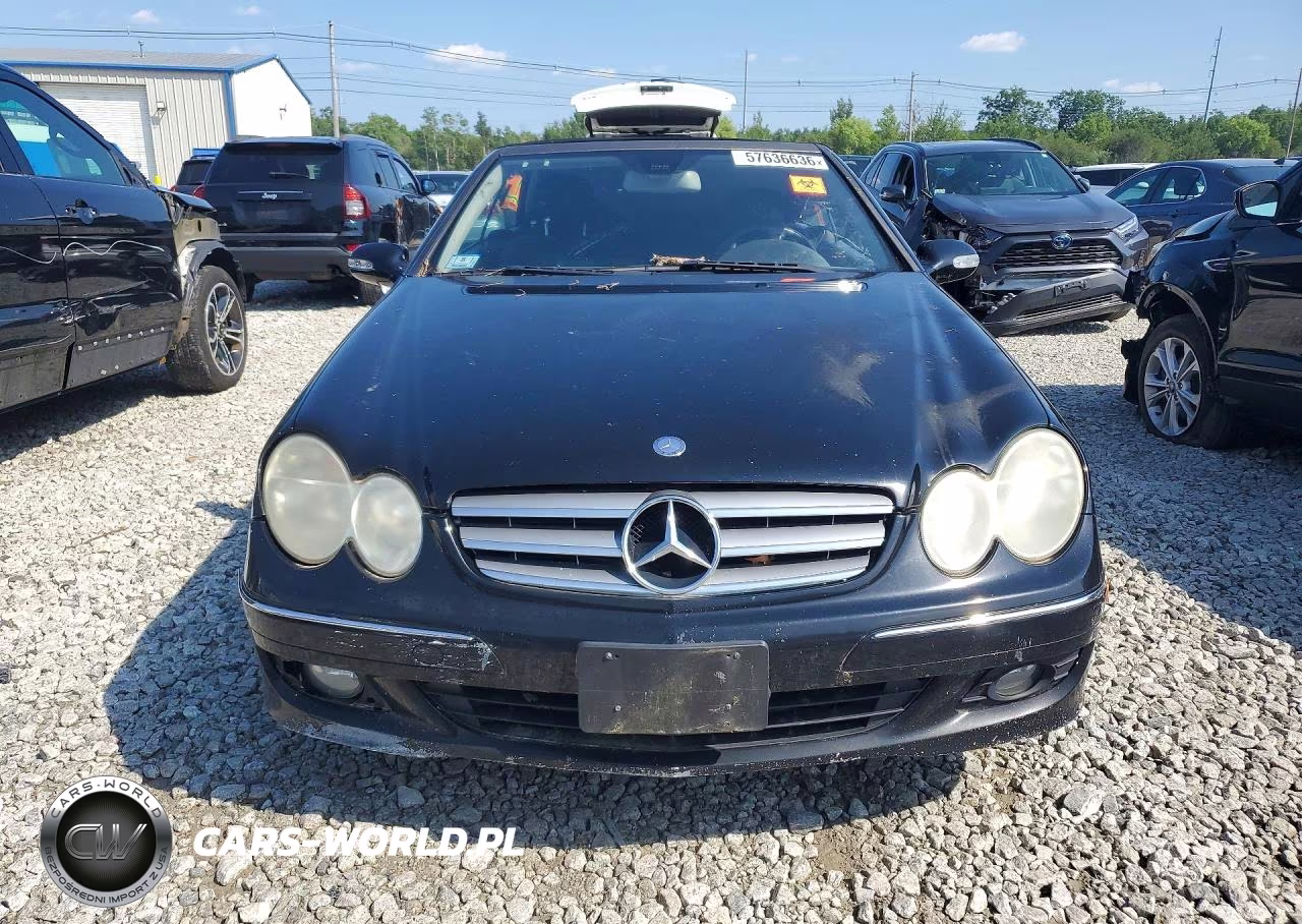 2007 Mercedes-Benz Clk 350 VIN:WDBTK56F27T080604 - 5