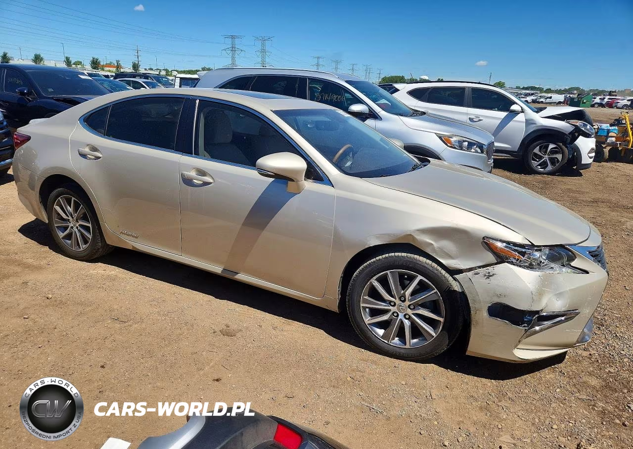 2016 Lexus Es 300H VIN:JTHBW1GG0G2107336 - 4