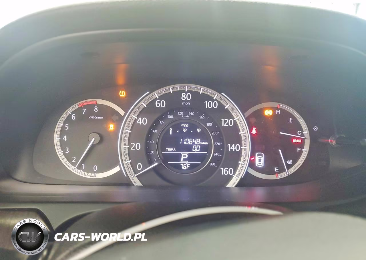 2013 Honda Accord Ex VIN:1HGCR2F76DA055380 - 9
