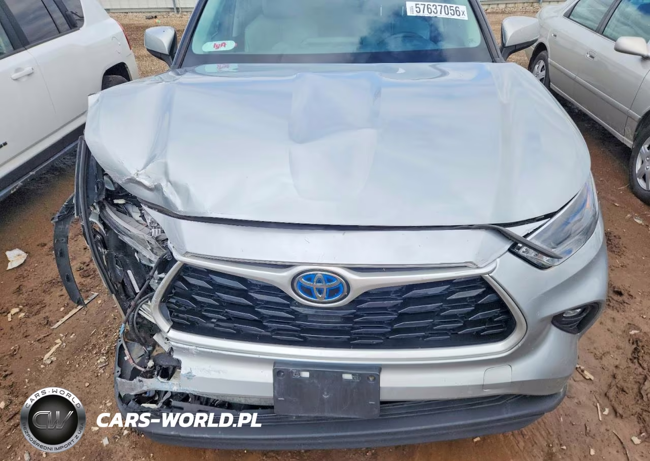 2021 Toyota Highlander Hybrid Xle VIN:5TDHBRCH2MS522893 - 12
