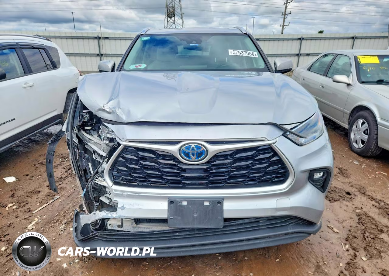 2021 Toyota Highlander Hybrid Xle VIN:5TDHBRCH2MS522893 - 5