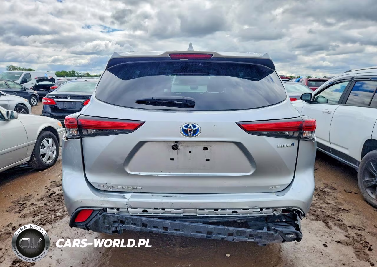 2021 Toyota Highlander Hybrid Xle VIN:5TDHBRCH2MS522893 - 6