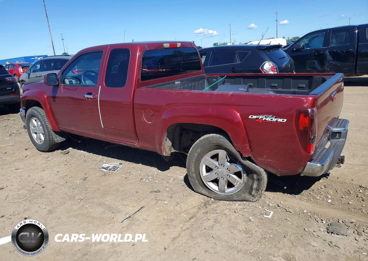 2010 GMC Canyon Sle VIN:1GTJTCDE6A8109455 - 2