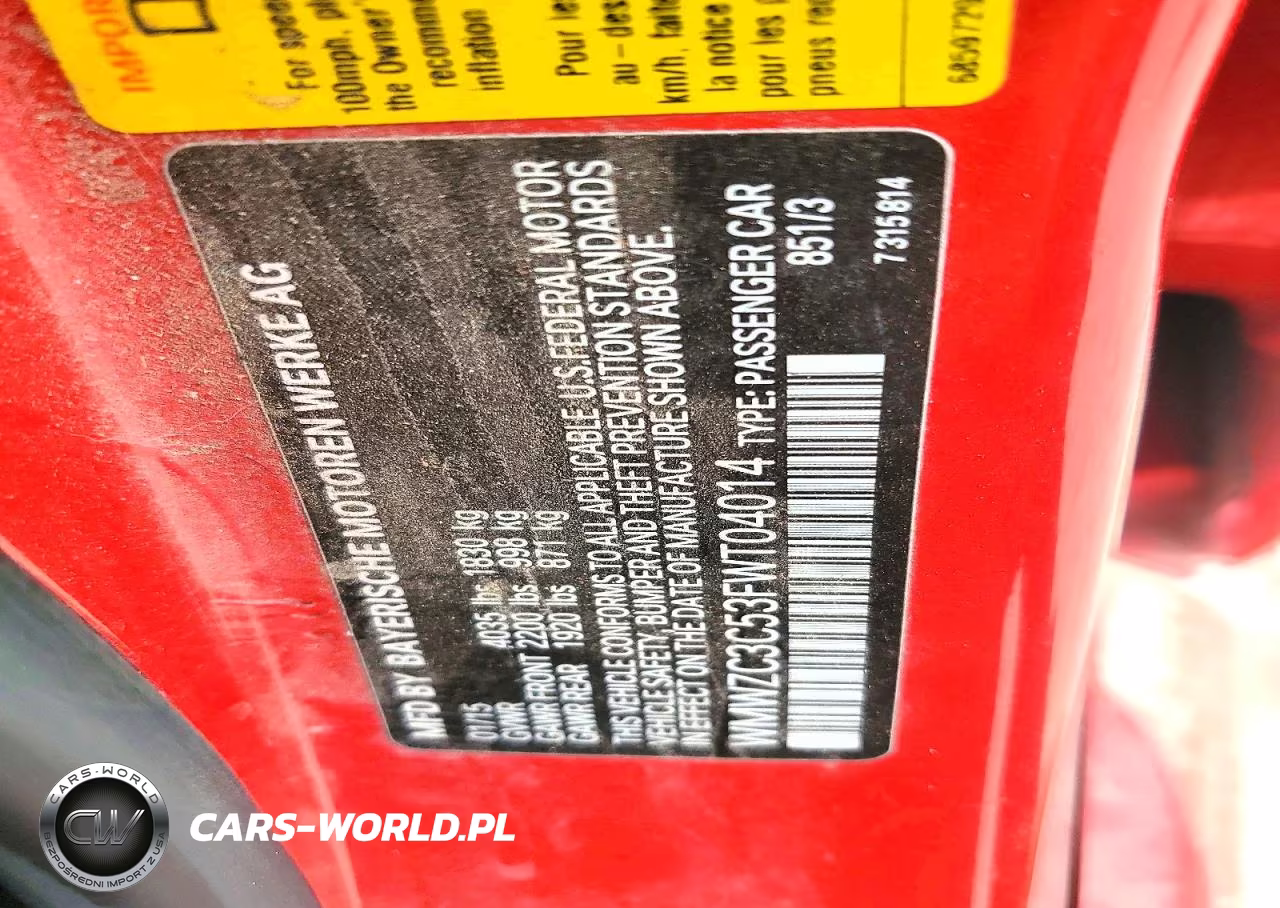 2015 Mini Cooper S Countryman VIN:WMWZC3C53FWT04014 - 12