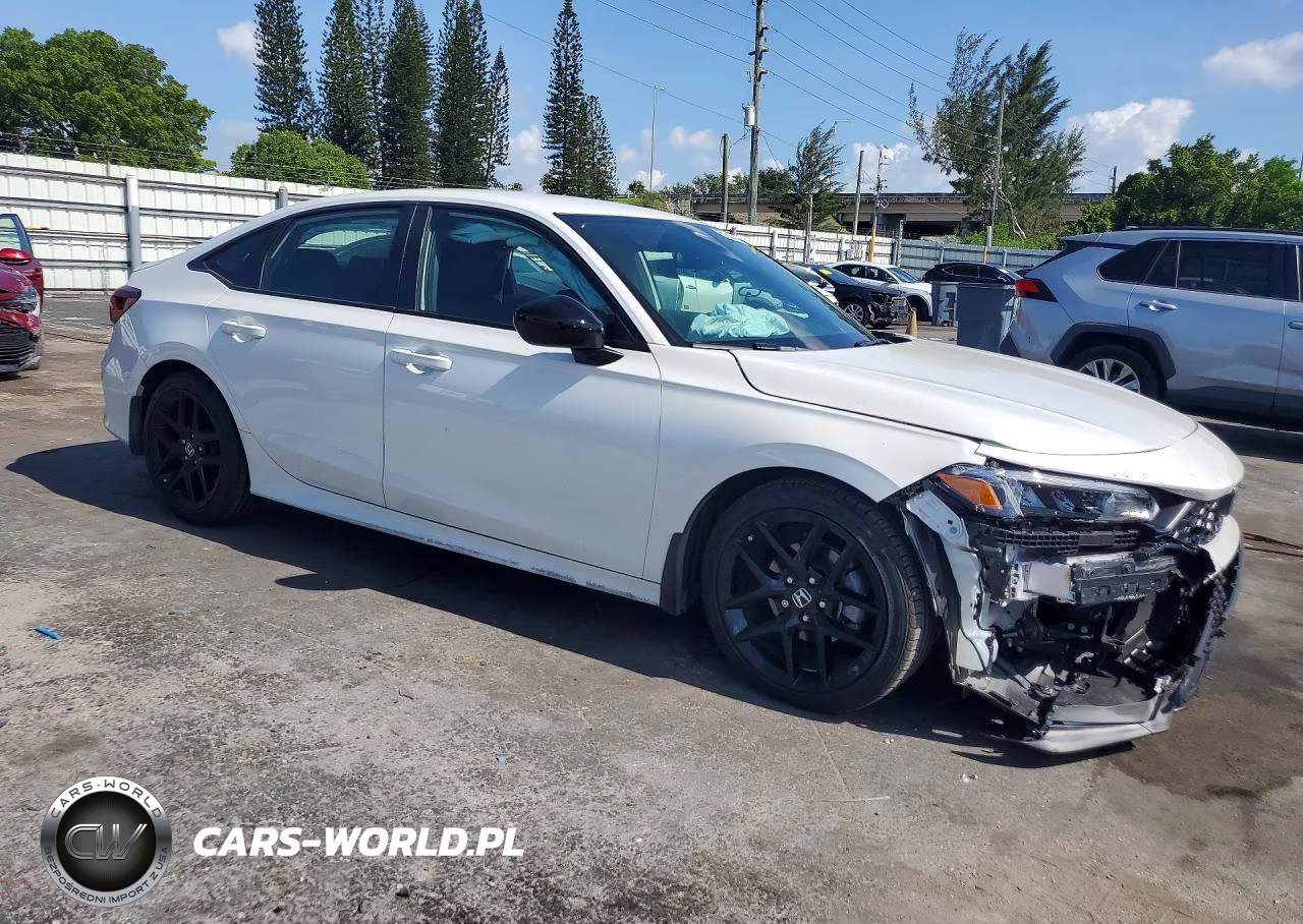 2025 Honda Civic Sport VIN:2HGFE2F52SH530545 - 4