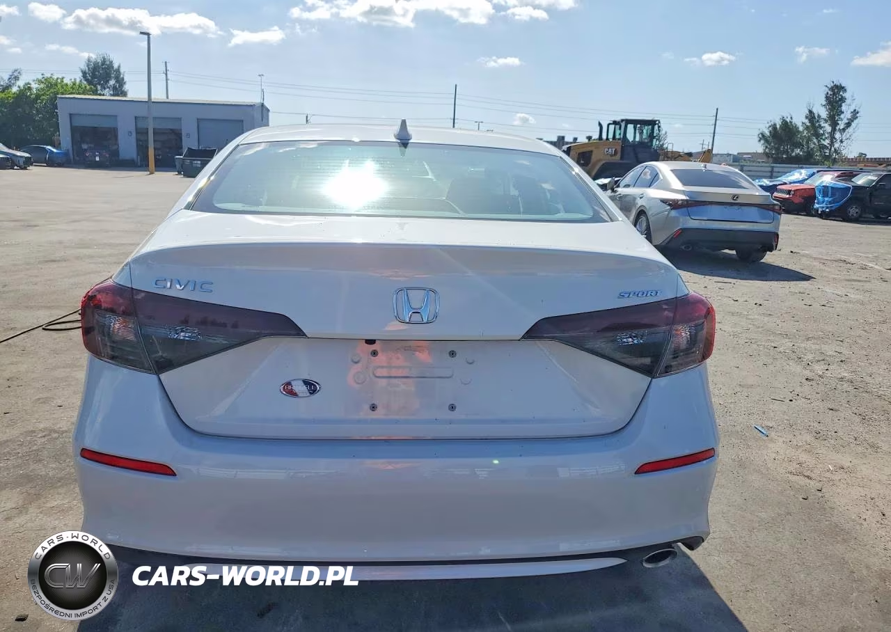 2025 Honda Civic Sport VIN:2HGFE2F52SH530545 - 6