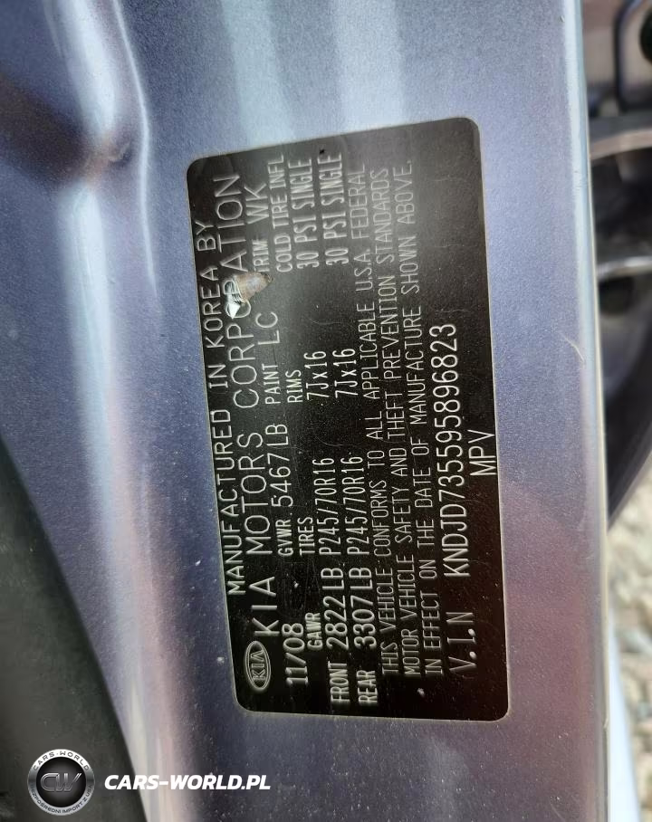2009 Kia Sorento Base VIN:KNDJD735595896823 - 13