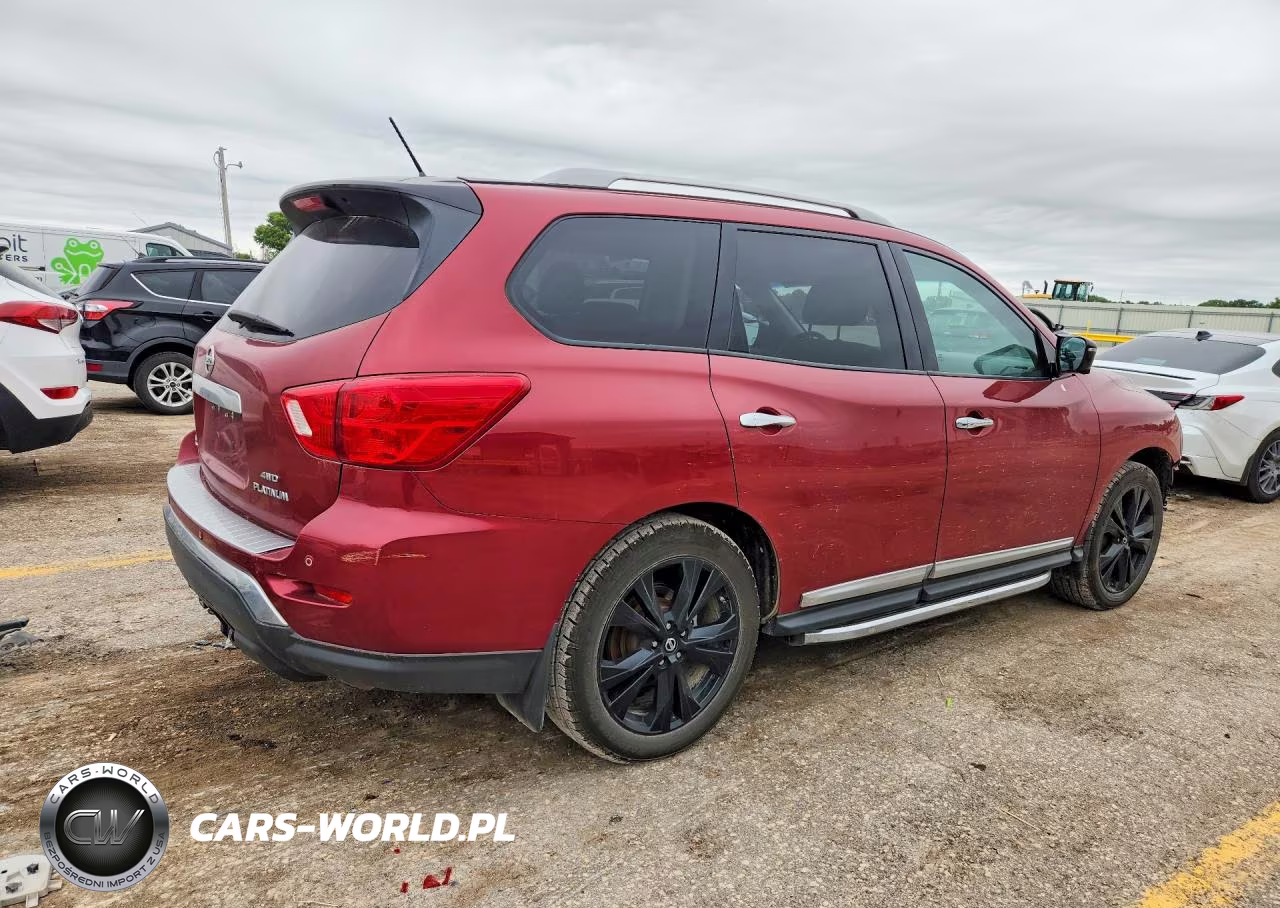 2017 Nissan Pathfinder Platinum VIN:5N1DR2MMXHC659693 - 3