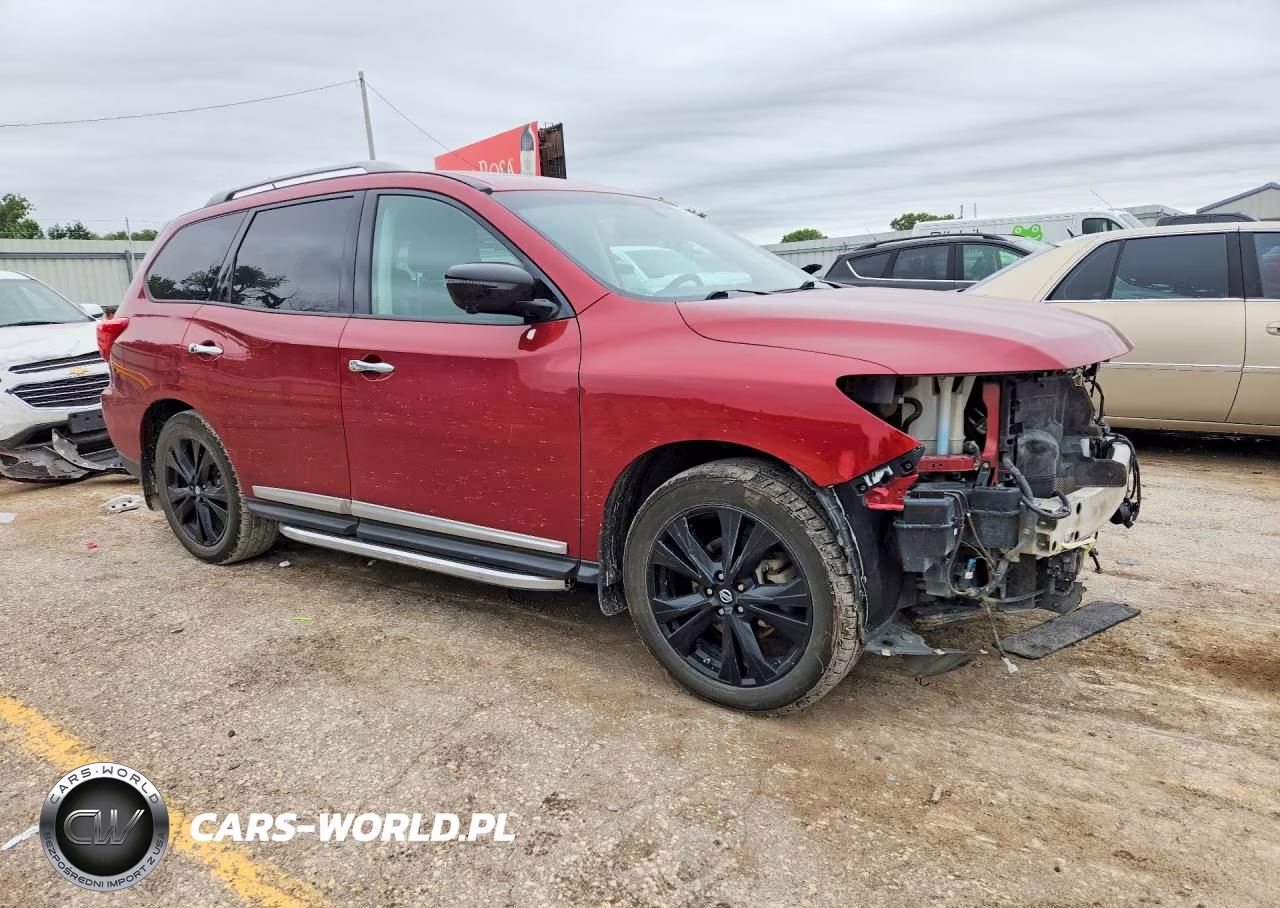 2017 Nissan Pathfinder Platinum VIN:5N1DR2MMXHC659693 - 4