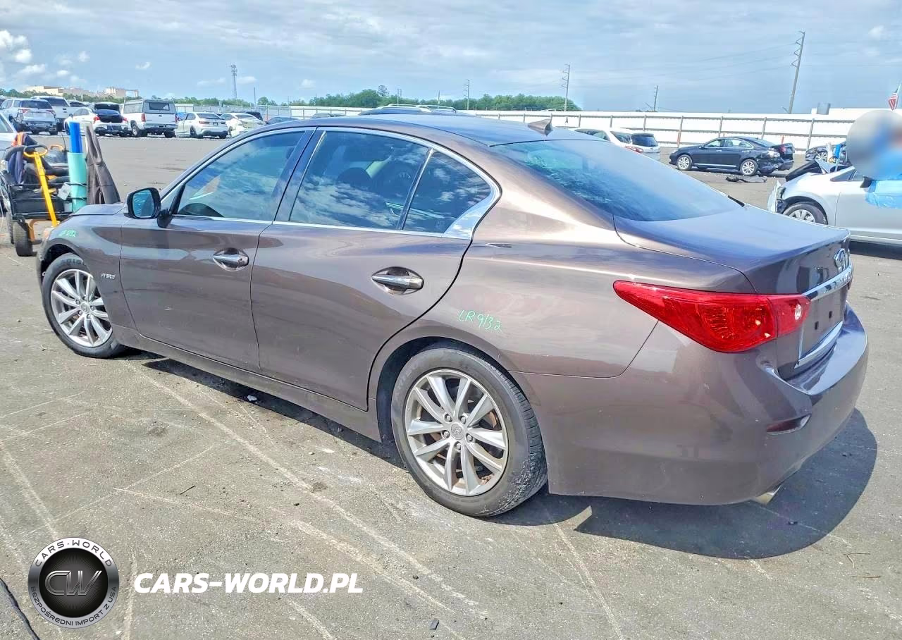 2014 Infiniti Q50 Hybrid Premium VIN:JN1AV7AP0EM691379 - 2