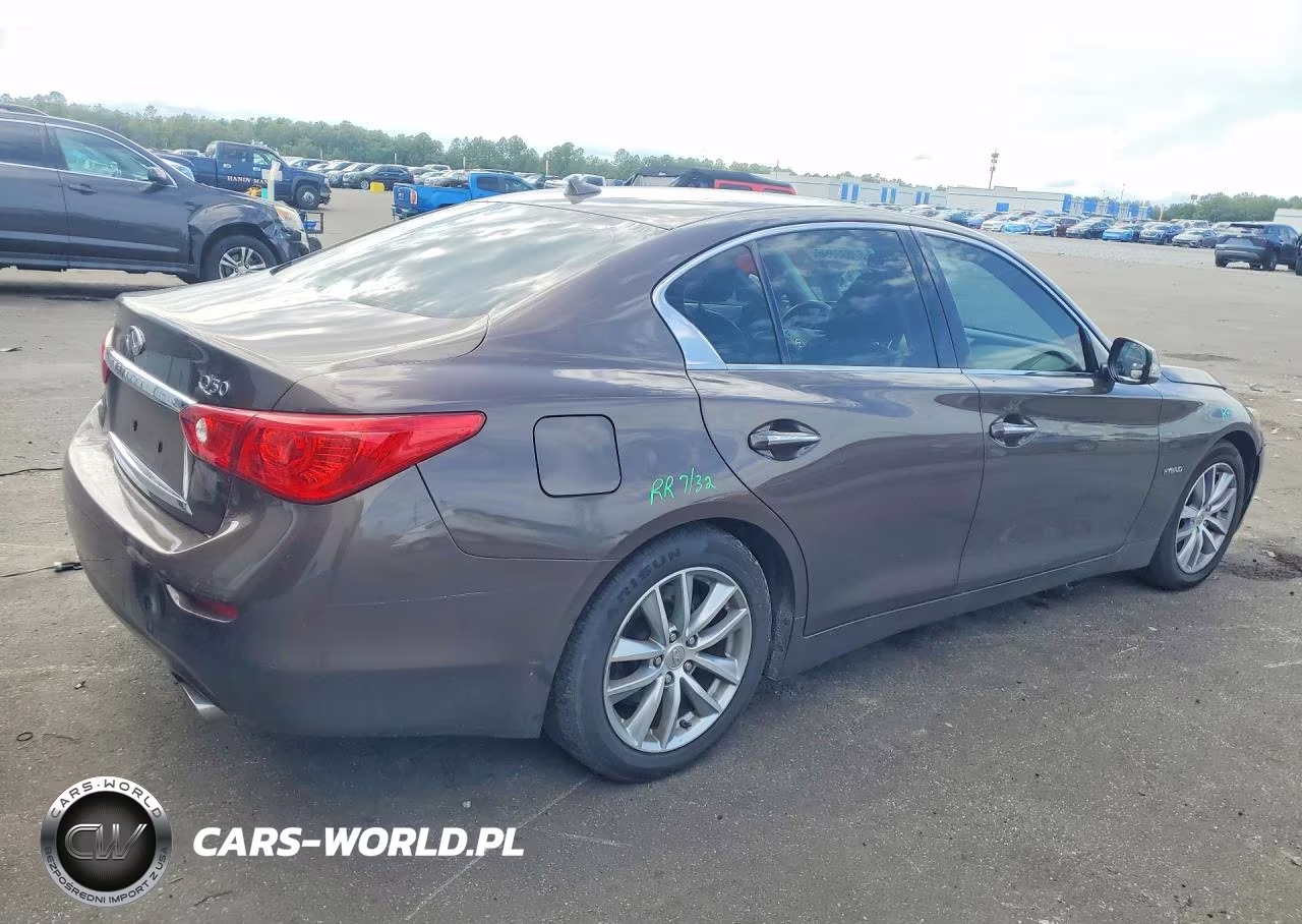 2014 Infiniti Q50 Hybrid Premium VIN:JN1AV7AP0EM691379 - 3