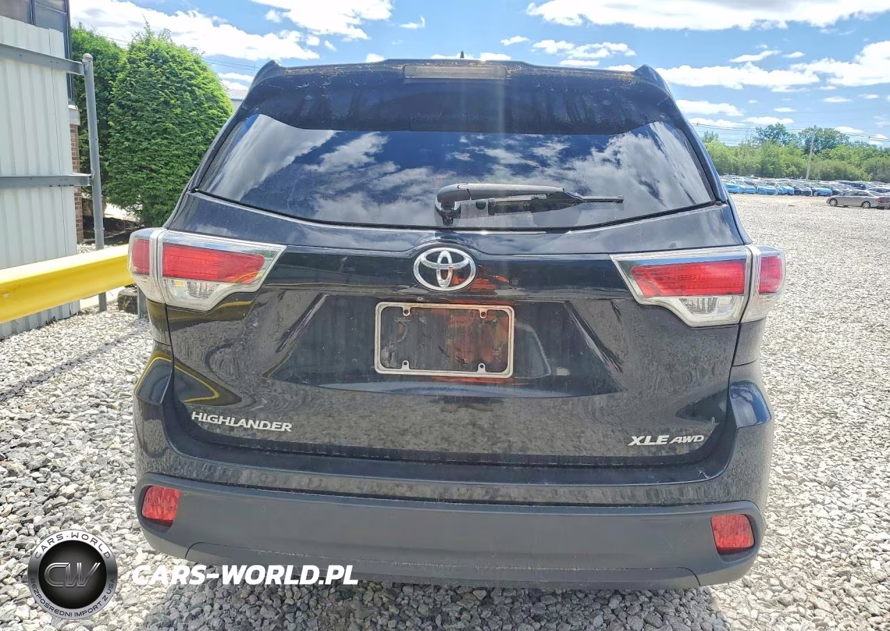 2015 Toyota Highlander Xle VIN:5TDJKRFH4FS174983 - 6