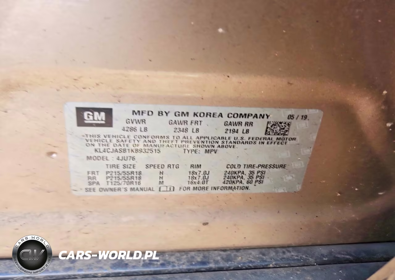 2019 Buick Encore Preferred VIN:KL4CJASB1KB932515 - 13