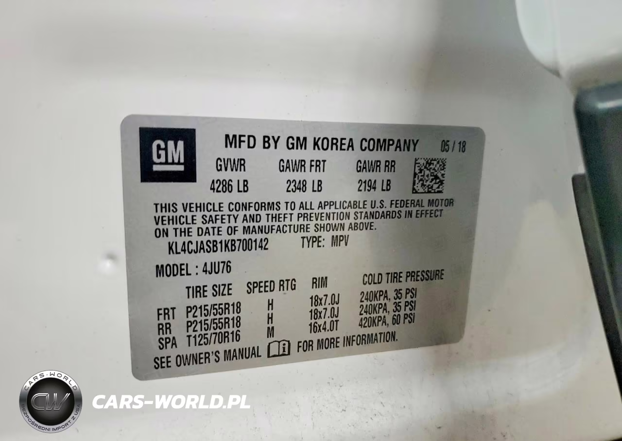 2019 Buick Encore Preferred VIN:KL4CJASB1KB700142 - 13