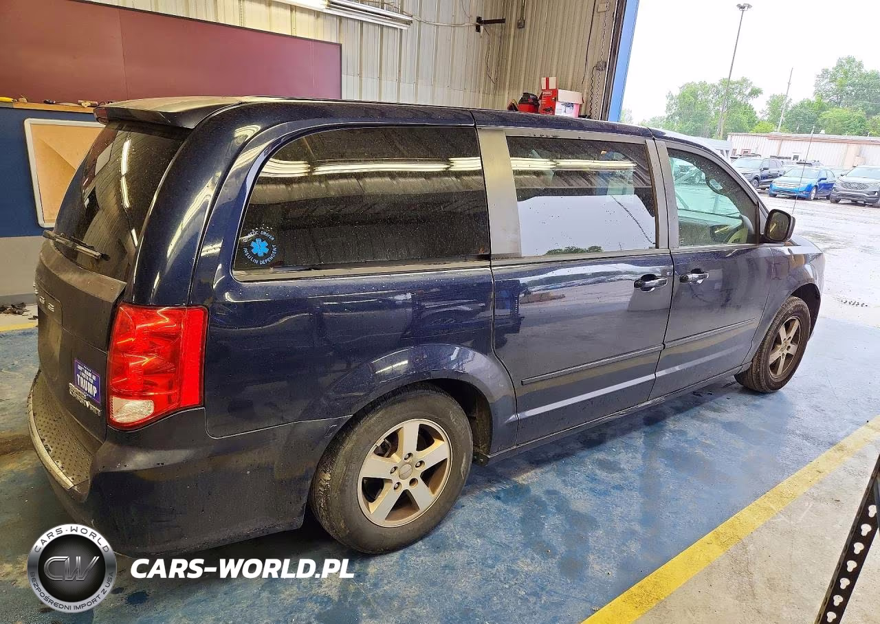 2012 Dodge Grand Caravan Sxt VIN:2C4RDGCG9CR373786 - 3