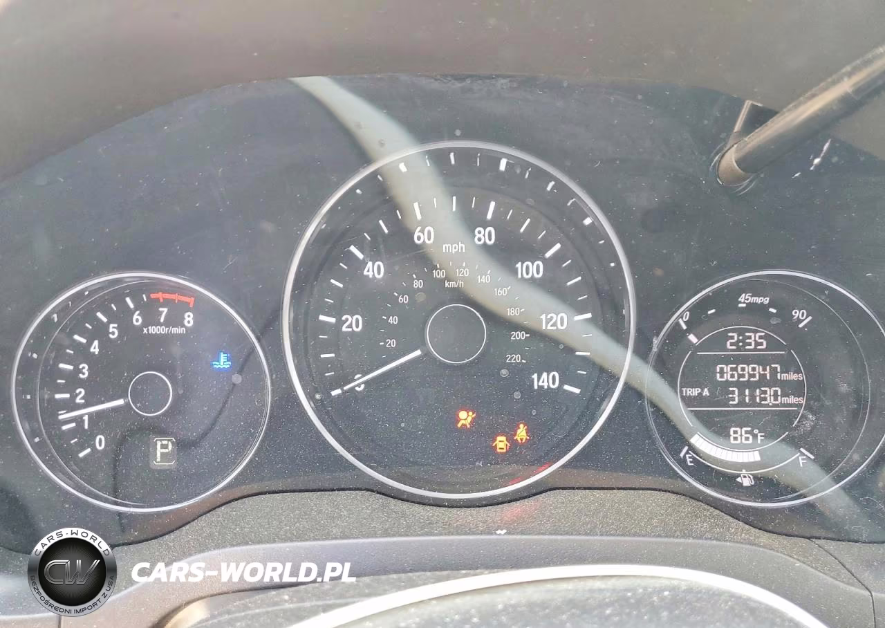 2019 Honda Hr-V Lx VIN:3CZRU6H36KG704788 - 9