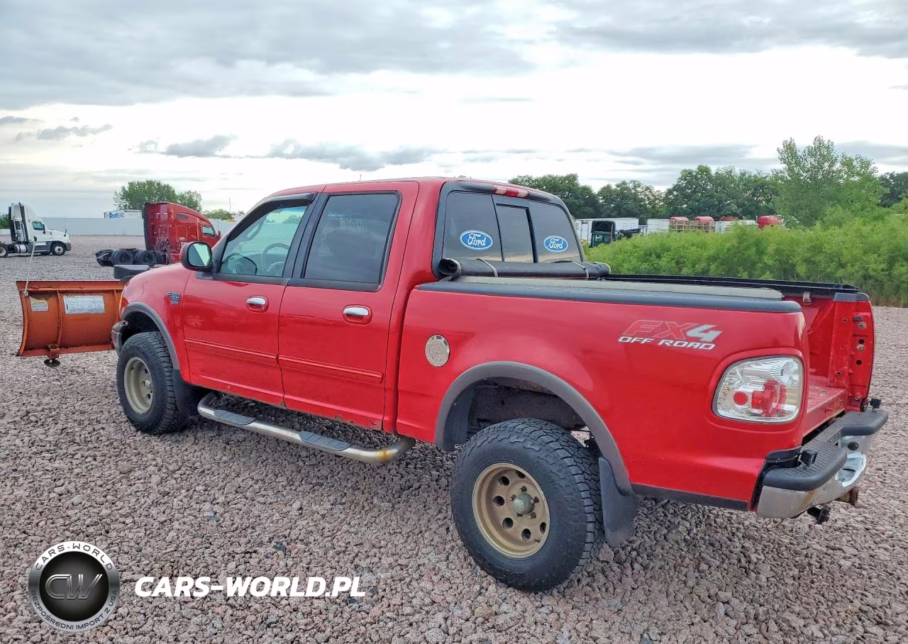 2002 Ford F150 Supercrew VIN:1FTRW08L12KA48313 - 2
