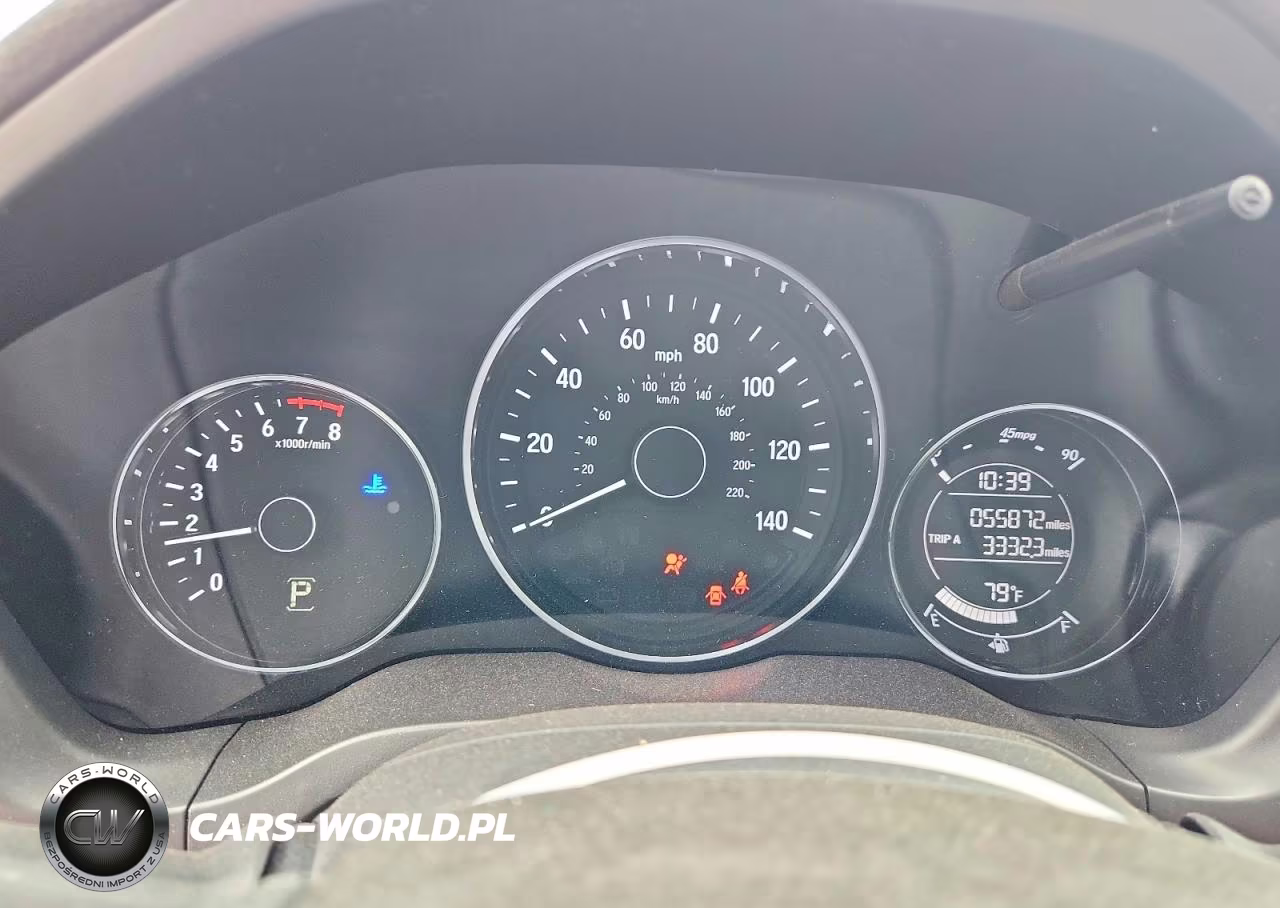 2020 Honda Hr-V Lx VIN:3CZRU6H33LM720224 - 9
