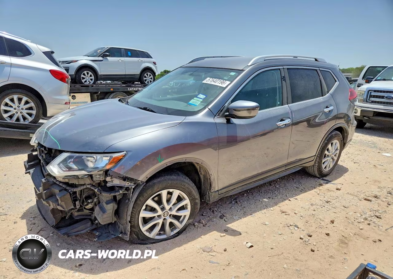2018 Nissan Rogue Sv VIN:JN8AT2MT4JW450989 - 1