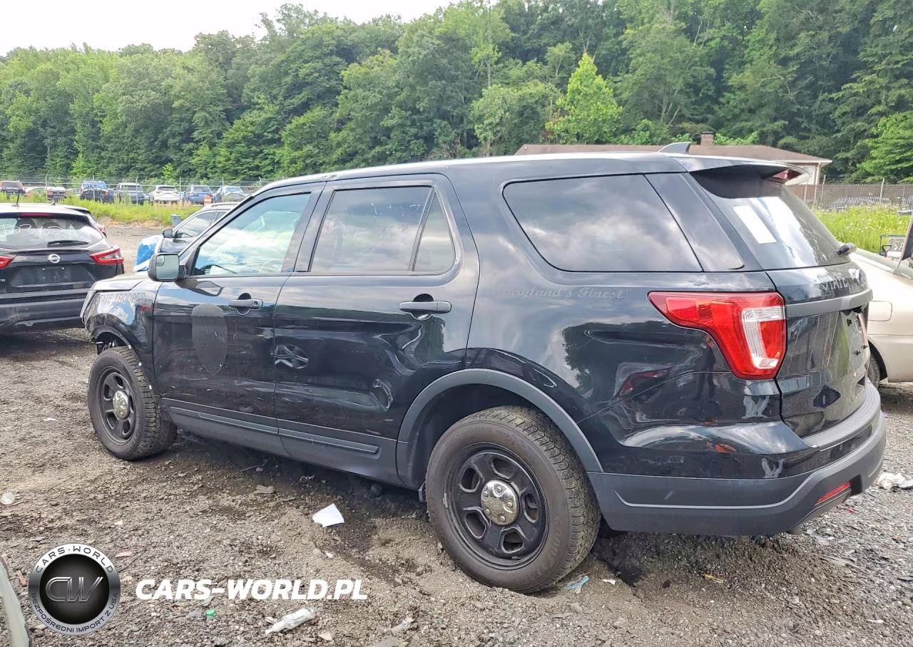 2018 Ford Explorer Police Interceptor VIN:1FM5K8AR4JGA72996 - 2