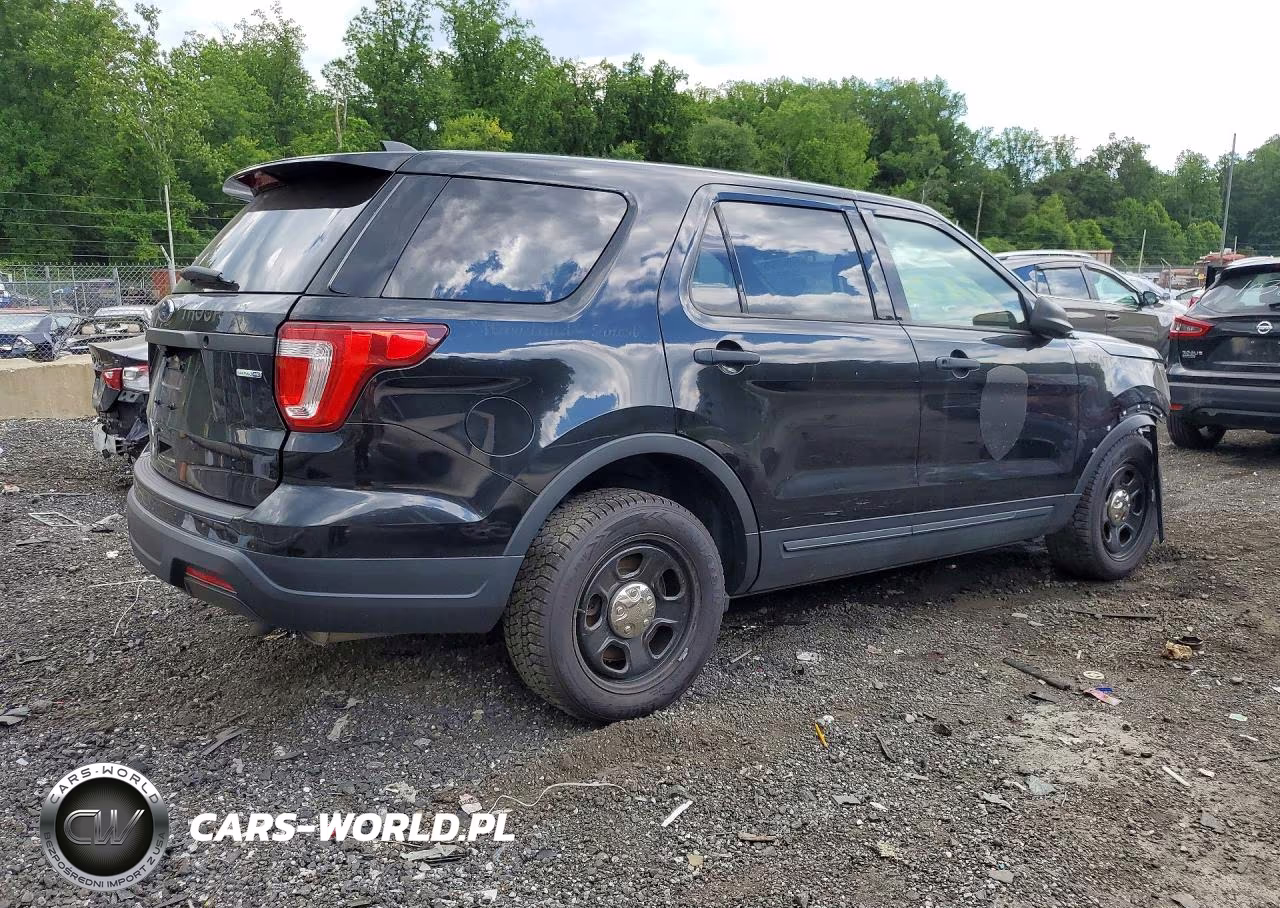 2018 Ford Explorer Police Interceptor VIN:1FM5K8AR4JGA72996 - 3