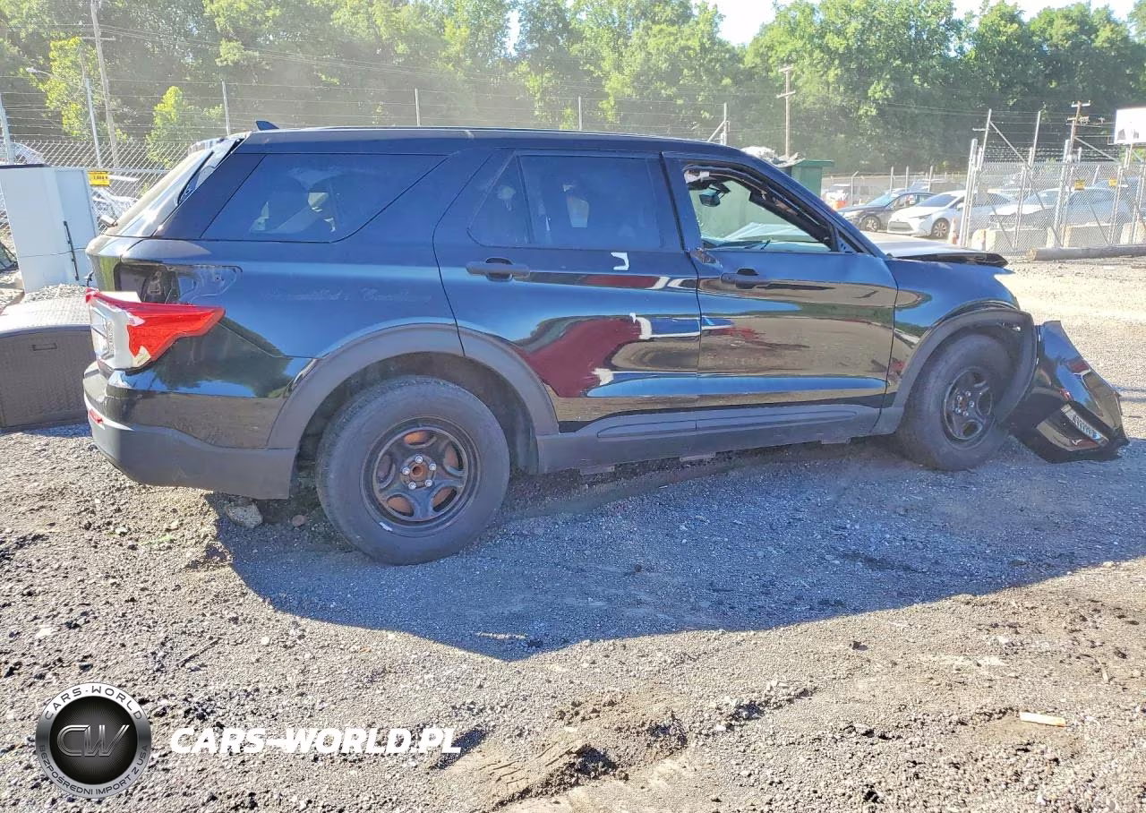2021 Ford Explorer Police Interceptor VIN:1FM5K8AWXMNA14493 - 3
