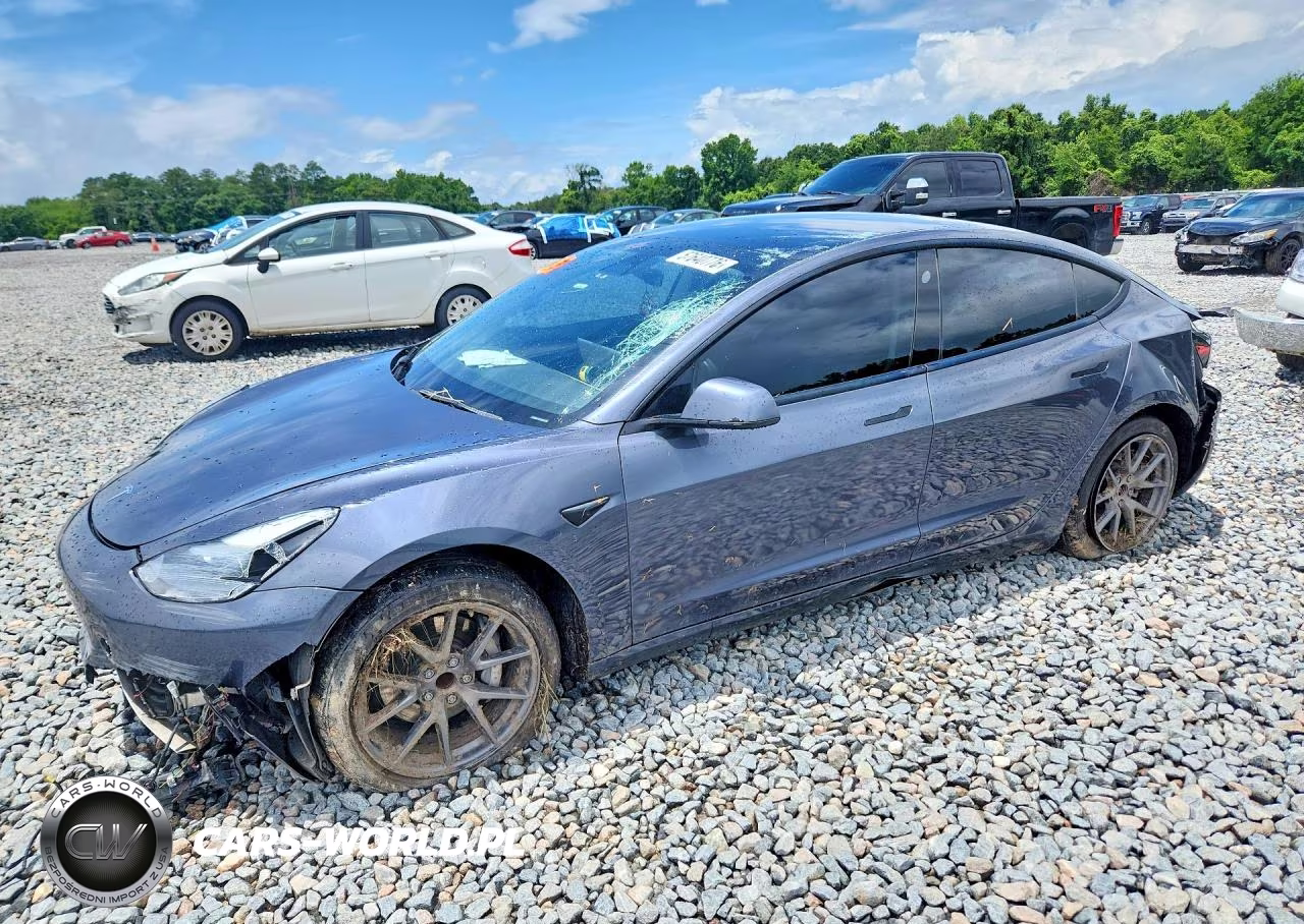 2022 Tesla Model 3 VIN:5YJ3E1EA4NF189993 - 1