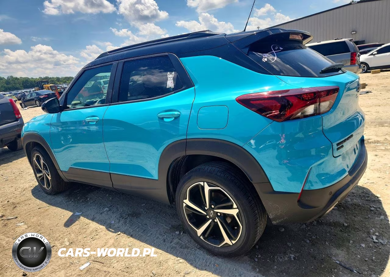 2022 Chevrolet Trailblazer Rs VIN:KL79MUSL3NB078470 - 2