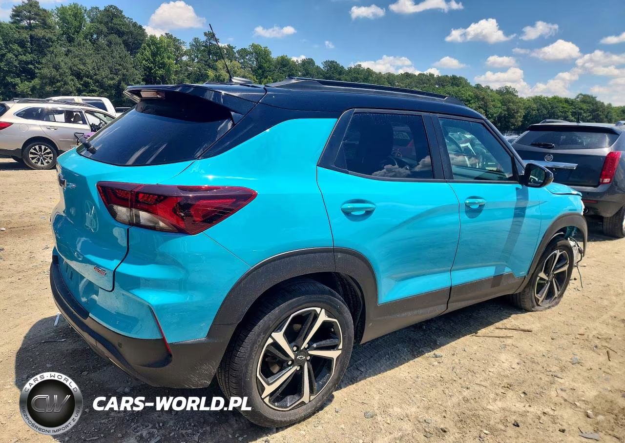 2022 Chevrolet Trailblazer Rs VIN:KL79MUSL3NB078470 - 3