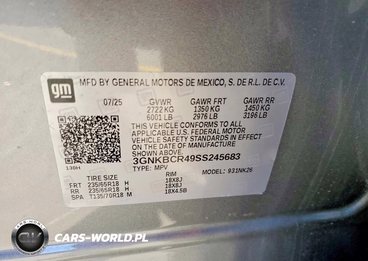 2025 Chevrolet Blazer 2Lt VIN:3GNKBCR49SS245683 - 14