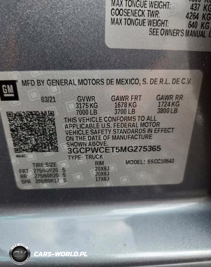 2021 Chevrolet Silverado C1500 Lt VIN:3GCPWCET5MG275365 - 12