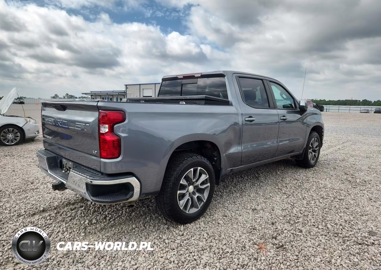 2021 Chevrolet Silverado C1500 Lt VIN:3GCPWCET5MG275365 - 3