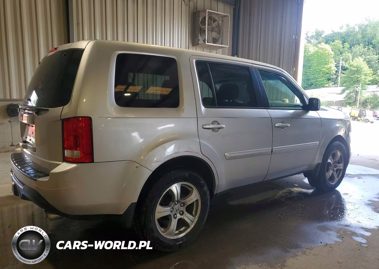 2012 Honda Pilot Ex VIN:5FNYF3H45CB033088 - 3