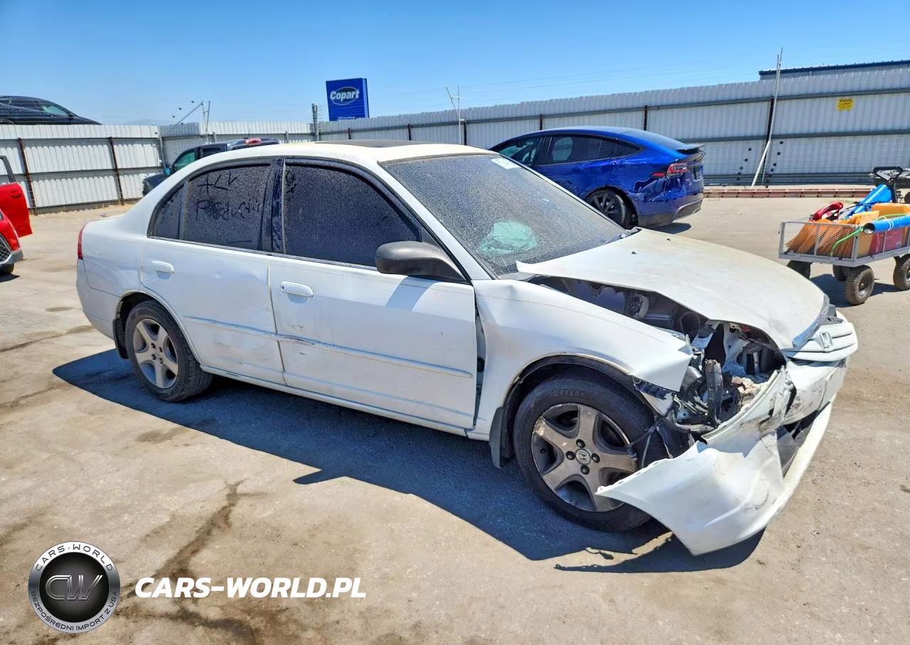 2003 Honda Civic Ex VIN:JHMES26733S001618 - 4