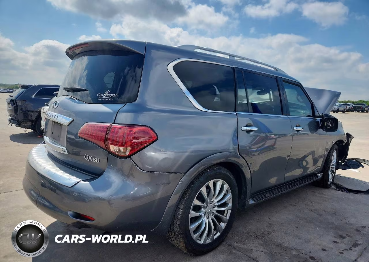2015 Infiniti Qx80 Base VIN:JN8AZ2NE4F9080776 - 3